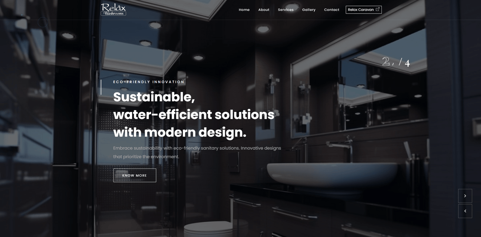 Relax Washrooms - Commercial Bus & Caravan Sanitation Tech